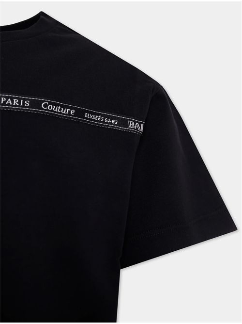 T-shirt, unisex, logata. BALMAIN | BX8P71 Z3186930NE